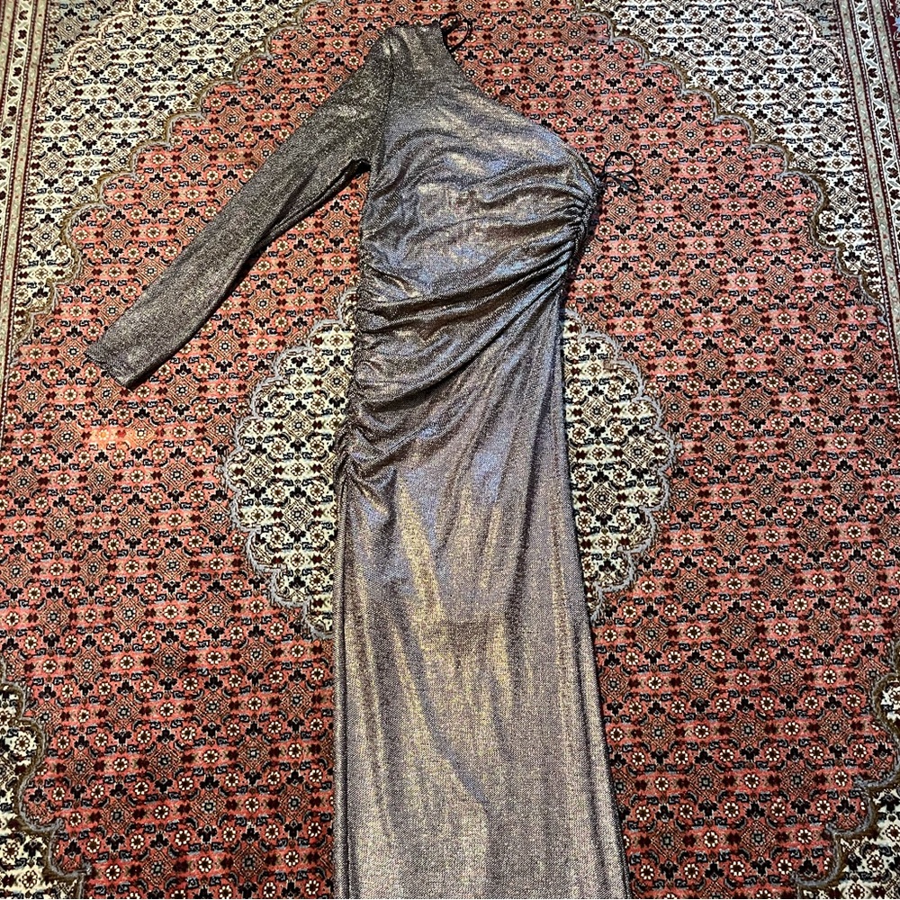 Brand New Sparkly Bronze Evening Dress